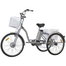 Load image into Gallery viewer, 26″ Electric Trike Bike Silver