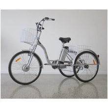 Load image into Gallery viewer, 26″ Electric Trike Bike Silver