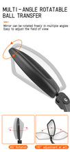 Load image into Gallery viewer, Bike Mirrors Clear Wide Range