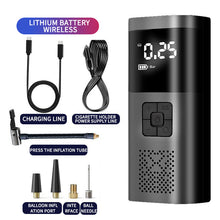 Load image into Gallery viewer, Air Compressor Air Pump 12V 60W Digital Wireless Portable Tire Inflator Pump