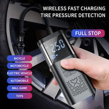 Load image into Gallery viewer, Air Compressor Air Pump 12V 60W Digital Wireless Portable Tire Inflator Pump