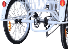 Load image into Gallery viewer, 24″ Electric Trike Bike Silver