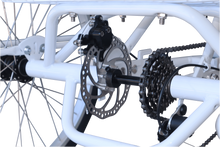 Load image into Gallery viewer, 24″ Electric Trike Bike Silver