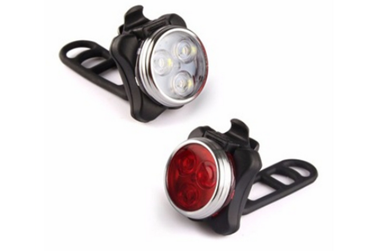Rechargeable Bike Light Set Super Bright LED Bicycle Lights Front