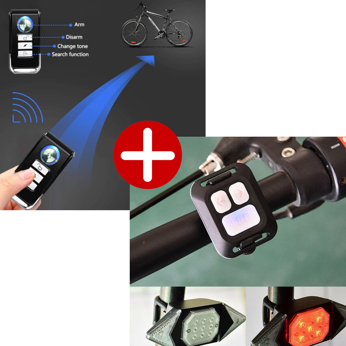 Free turn signals and alarm with your Ebike purchase Hi5 ebikes