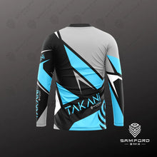 Load image into Gallery viewer, TAKANI Youth MX Jersey- blue, black, white, grey
