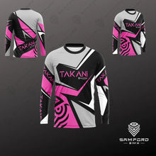 Load image into Gallery viewer, TAKANI Youth MX Jersey- pink, black, white, grey
