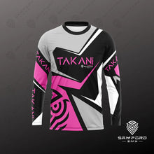 Load image into Gallery viewer, TAKANI Youth MX Jersey- pink, black, white, grey
