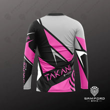 Load image into Gallery viewer, TAKANI Youth MX Jersey- pink, black, white, grey

