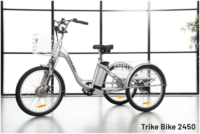 2450 – 24″ Electric Tricycle including FREE DELIVERY