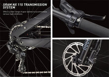 Load image into Gallery viewer, AMZcycle TS2401 - 11 Speed Carbon Fiber Electric Mountain Bike
