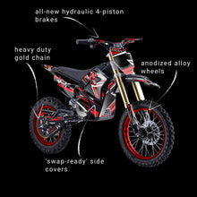 Load image into Gallery viewer, 2000W Kids Electric Dirt Bike TK1210-20 (seat height 620mm)
