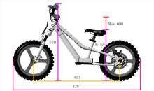 Load image into Gallery viewer, 350W TAKANI Electric Balance Bike 16&#39;&#39; - TK1648-RS - Crisp White
