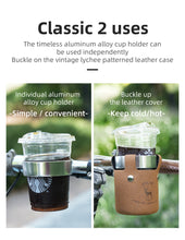Load image into Gallery viewer, Coffee cup &amp; Bottle Holder
