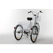 Load image into Gallery viewer, 26″ Aluminium Trike Bike Silver including FREE DELIVERY
