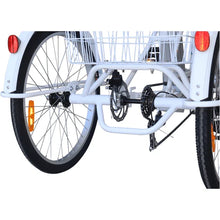 Load image into Gallery viewer, 24″ Electric Trike Bike Silver including FREE ASSEMBLY

