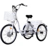 Load image into Gallery viewer, 24″ Electric Trike Bike Silver including FREE DELIVERY
