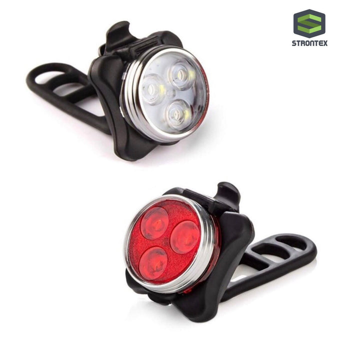 Front & Back Rechargeable Lights
